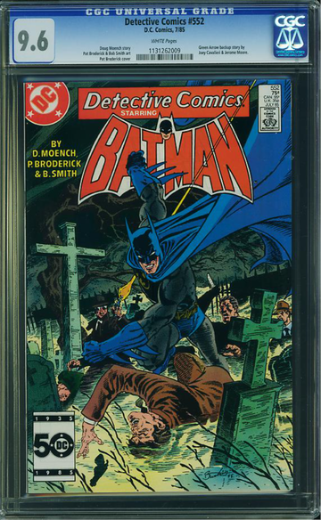 DETECTIVE COMICS #552, CGC 9.6 NM+