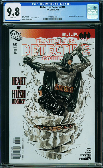 DETECTIVE COMICS #846, CGC 9.8 NM/MT