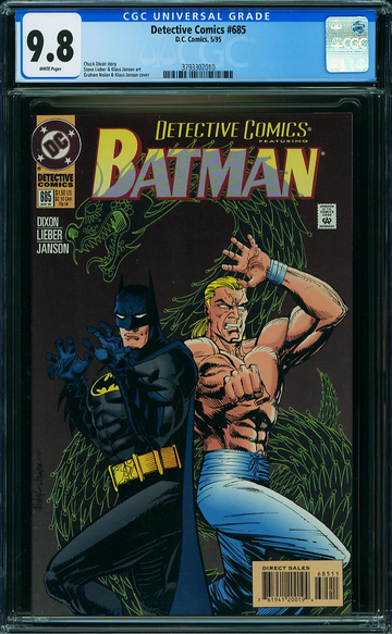 DETECTIVE COMICS #685, CGC 9.8 NM/MT
