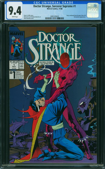 DOCTOR STRANGE, SORCERER SUPREME #1, CGC 9.4 NM