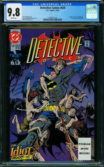 DETECTIVE COMICS #639, CGC 9.8 NM/MT