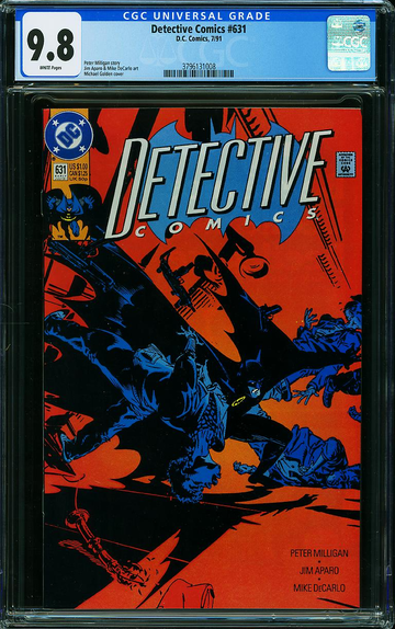 DETECTIVE COMICS #631, CGC 9.8 NM/MT