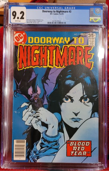 DOORWAY TO NIGHTMARE #3, CGC 9.2 NM-
