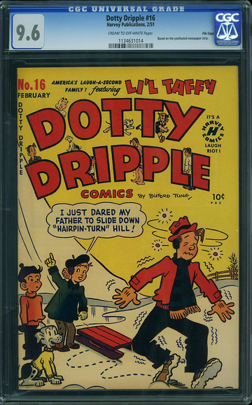 DOTTY DRIPPLE #16, CGC 9.6 NM+