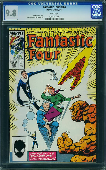 FANTASTIC FOUR #304, CGC 9.8 NM/MT