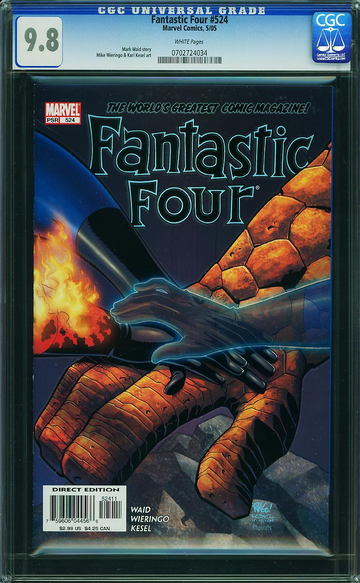 FANTASTIC FOUR #524, CGC 9.8 NM/MT