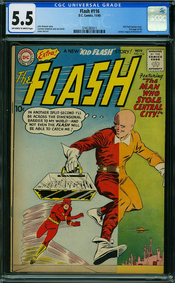 FLASH #116, CGC 5.5 FN-