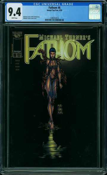 FATHOM #6, CGC 9.4 NM