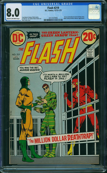 FLASH #219, CGC 8.0 VF