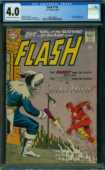FLASH #114, CGC 4.0 VG