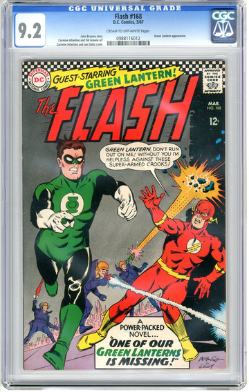 FLASH #168, CGC 9.2 NM-
