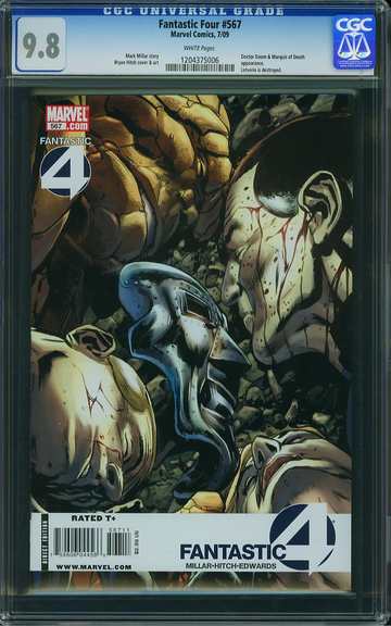 FANTASTIC FOUR #567, CGC 9.8 NM/MT