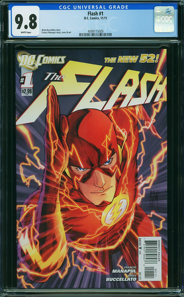 FLASH v2011 #1, CGC 9.8 NM/MT