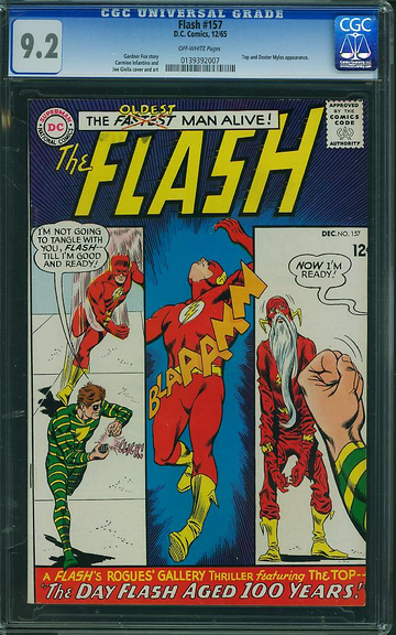 FLASH #157, CGC 9.2 NM-