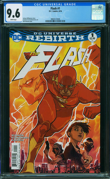 FLASH v2016 #1, CGC 9.6 NM+