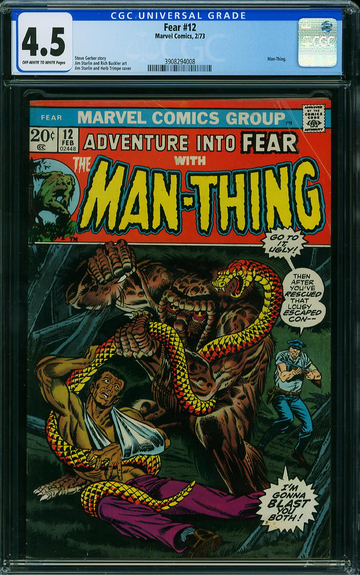 FEAR #12, CGC 4.5 VG+