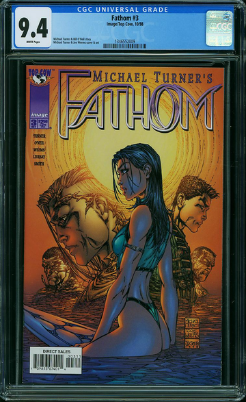 FATHOM #3, CGC 9.4 NM