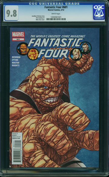 FANTASTIC FOUR #601, CGC 9.8 NM/MT