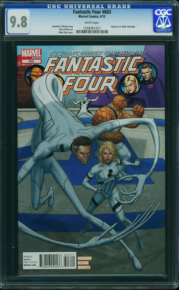 FANTASTIC FOUR #603, CGC 9.8 NM/MT