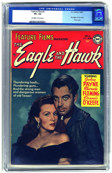FEATURE FILMS #3, CGC 8.5 VF+