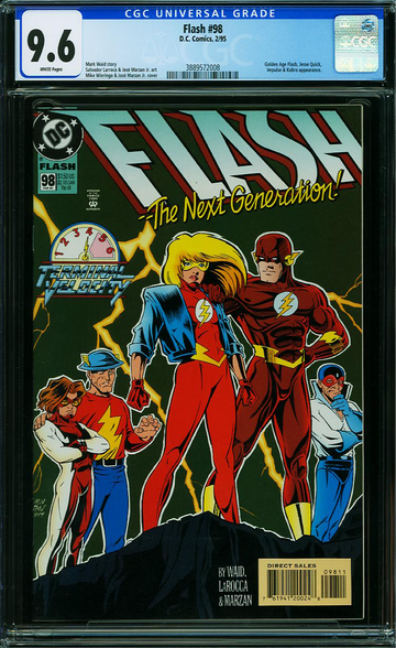 FLASH v1987 #98, CGC 9.6 NM+