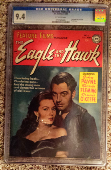 FEATURE FILMS #3, CGC 9.4 NM
