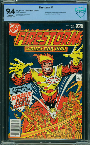 FIRESTORM #1, CBCS 9.4 NM