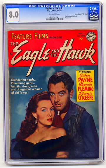 FEATURE FILMS #3, CGC 8.0 VF