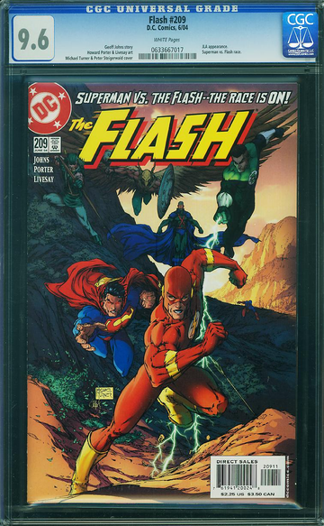 FLASH v1987 #209, CGC 9.6 NM+