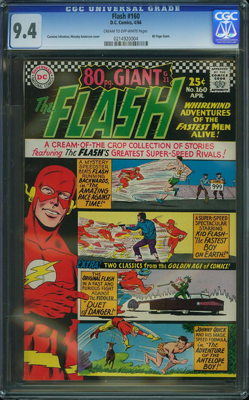 FLASH #160, CGC 9.4 NM