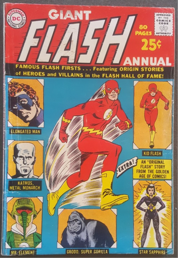 FLASH ANNUAL #1, 4.5 VG+