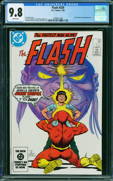 FLASH #329, CGC 9.8 NM/MT