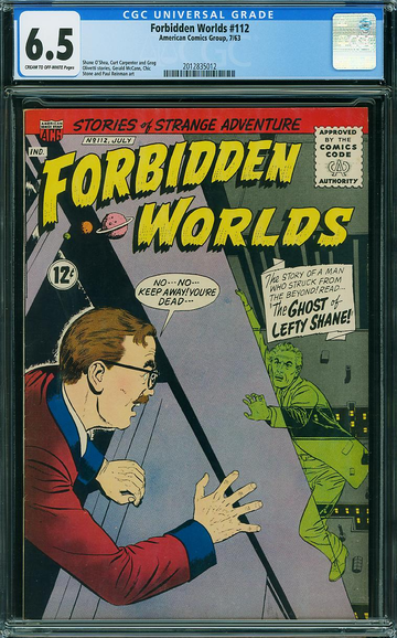FORBIDDEN WORLDS #112, CGC 6.5 FN+
