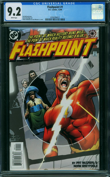 FLASHPOINT #1, CGC 9.2 NM-