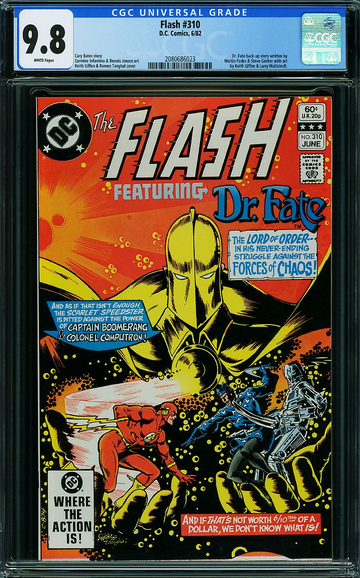 FLASH #310, CGC 9.8 NM/MT