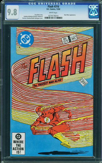 FLASH #316, CGC 9.8 NM/MT