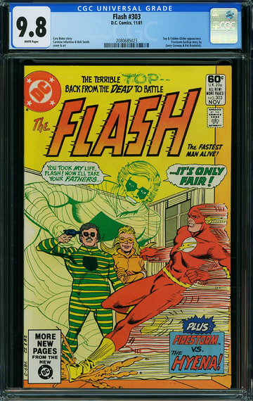 FLASH #303, CGC 9.8 NM/MT