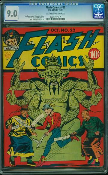 FLASH COMICS #22, CGC 9.0 VFNM