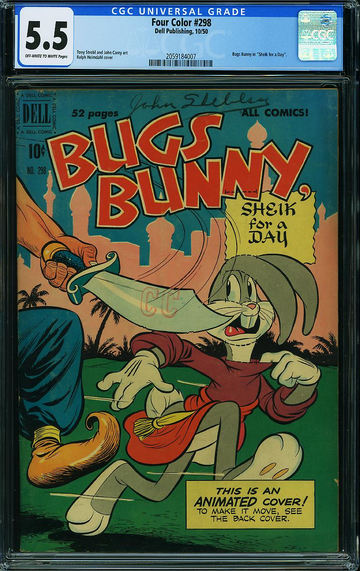 FOUR COLOR #298, CGC 5.5 FN-