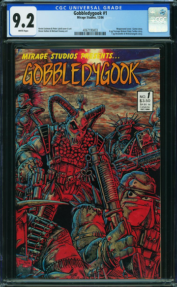 GOBBLEDYGOOK #1, CGC 9.2 NM-