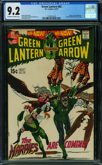 GREEN LANTERN #82, CGC 9.2 NM-