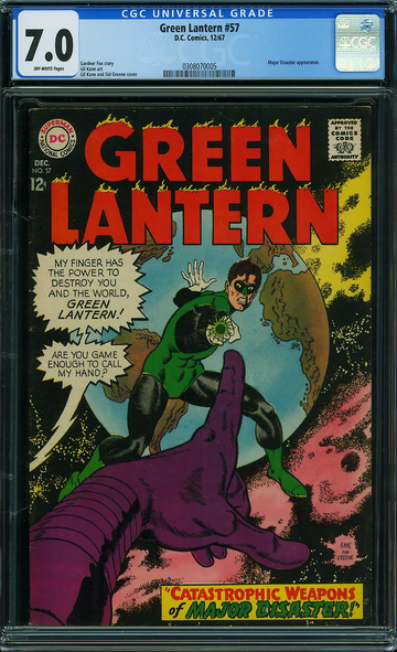 GREEN LANTERN #57, CGC 7.0 FVF