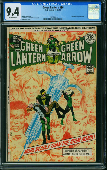 GREEN LANTERN #86, CGC 9.4 NM