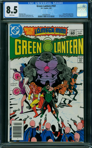 GREEN LANTERN #161, CGC 8.5 VF+