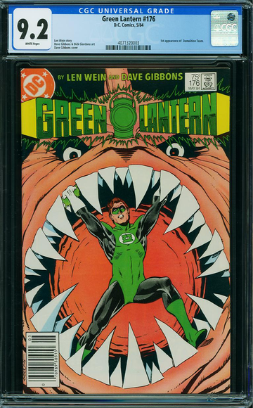 GREEN LANTERN #176, CGC 9.2 NM-