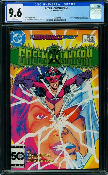 GREEN LANTERN #192, CGC 9.6 NM+