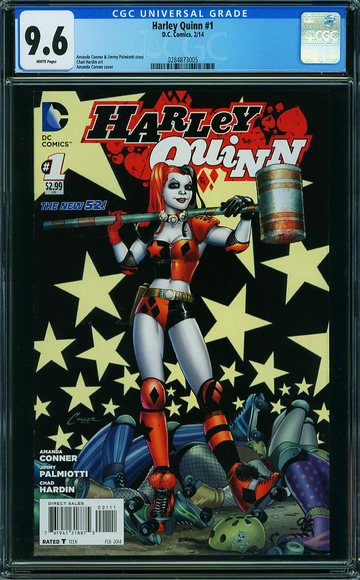 HARLEY QUINN v2014 #1, CGC 9.6 NM+