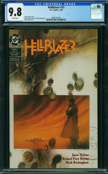 HELLBLAZER #13, CGC 9.8 NM/MT