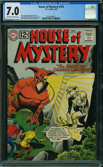 HOUSE OF MYSTERY #125, CGC 7.0 FVF