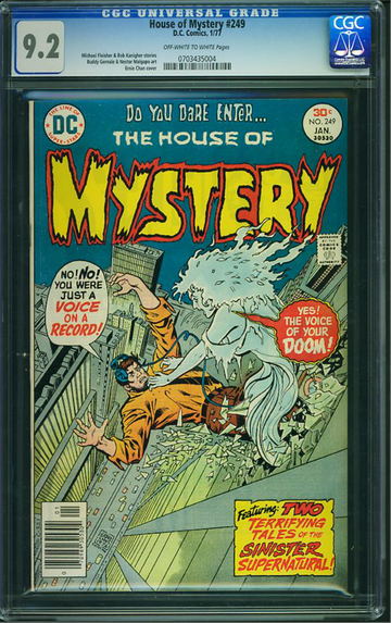 HOUSE OF MYSTERY #249, CGC 9.2 NM-